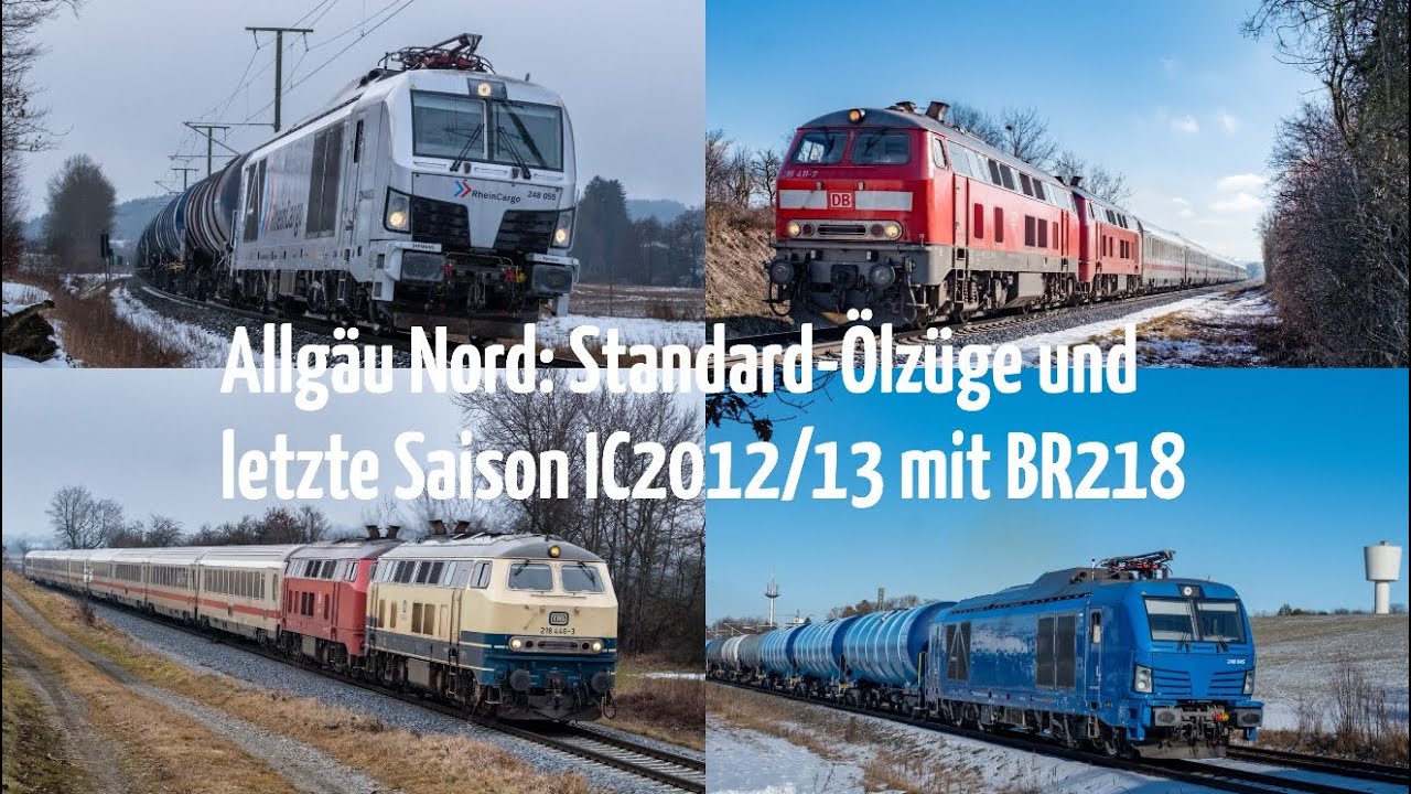 Standard im nördlichen Allgäu: Öler nach Kempten und Aichstetten sowie finale Saison IC2012/13🥹😍