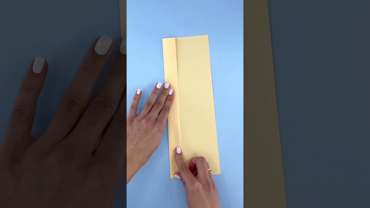 How to make EASY paper POPPER [origami banger, loud paper banger]