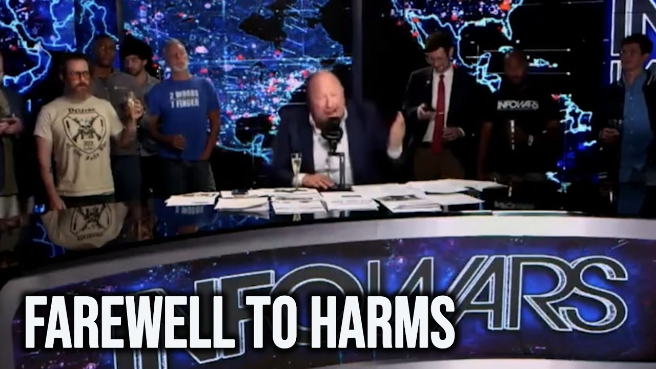 Алекс Джонс разразился необдуманной тирадой в последнем эпизоде ​​Infowars.