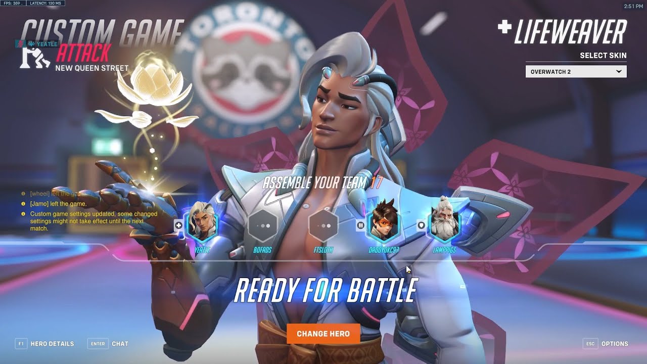 THIS IS THE WORST SUPPORT IN OW 2 - NEW HERO LIFEWEAVER ! YEATLE LIFEWEAVER GAMEPLAY