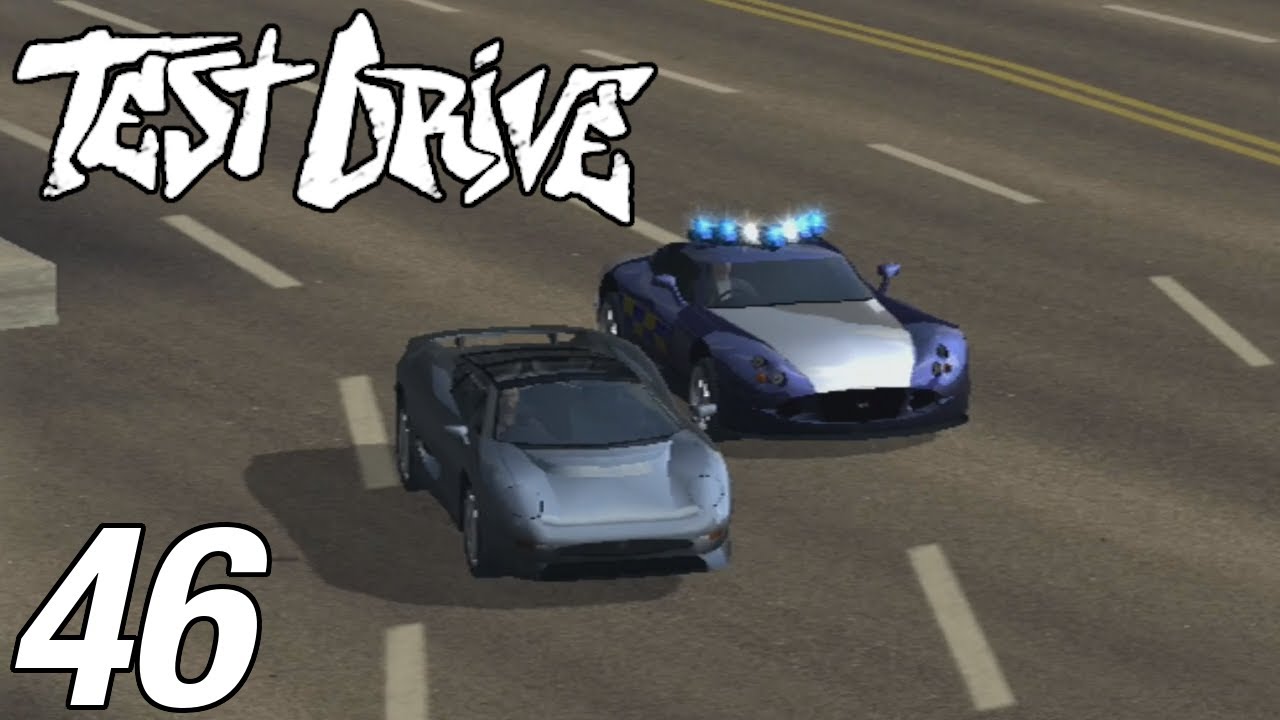 Test Drive Overdrive (Xbox) - Cop Chase & Bonuses (Let's Play Part 46)