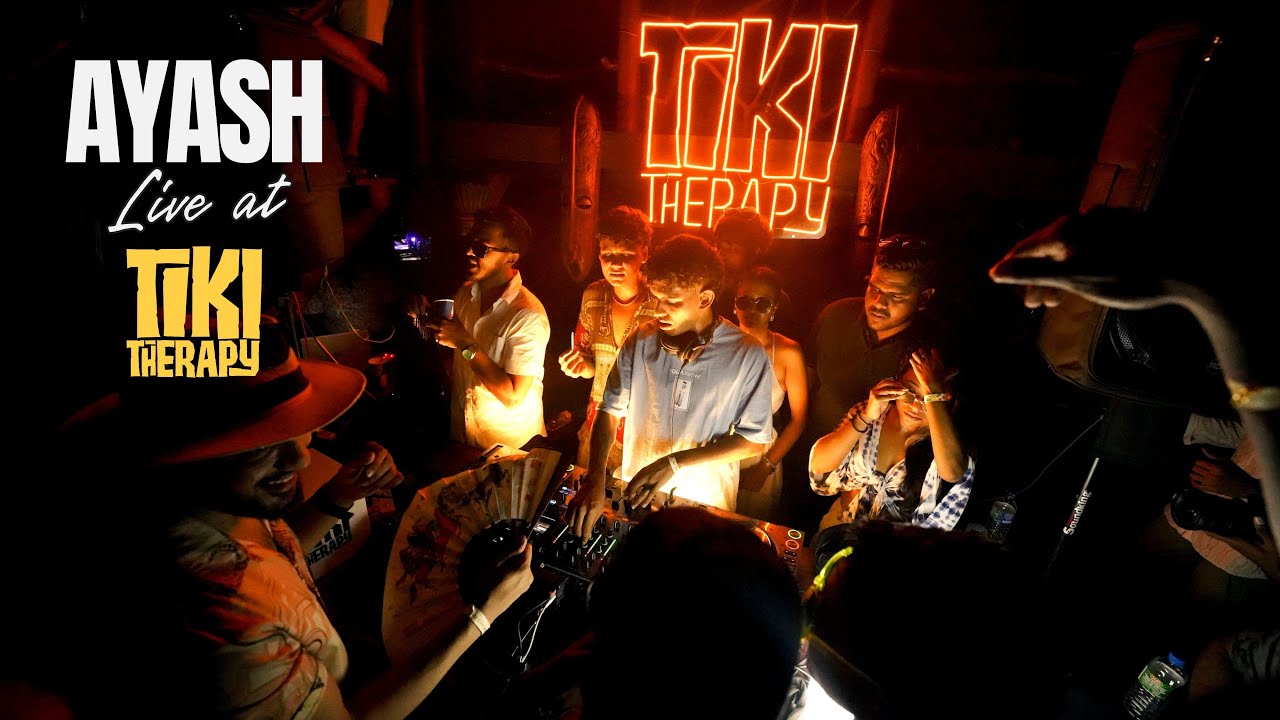 Therapy Session 14 - AYASH Live @ Tiki Therapy ( Progressive House / Deep House DJ Mix )