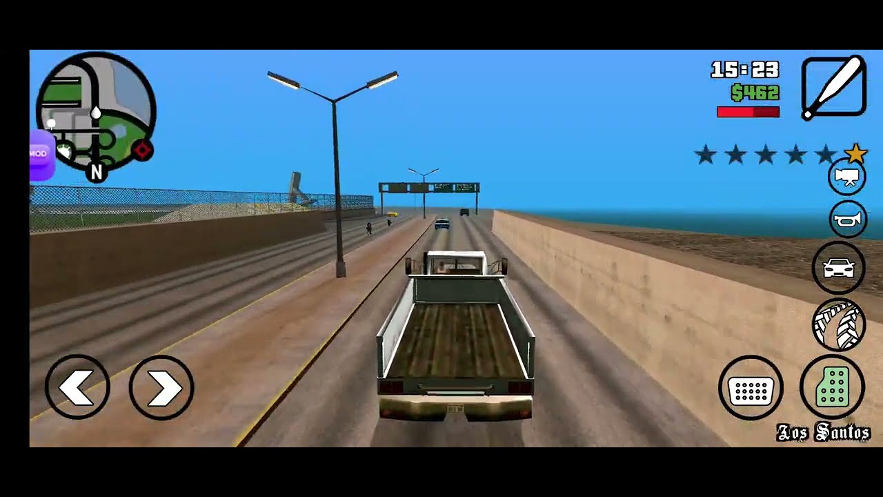 Playing GTA san andreas