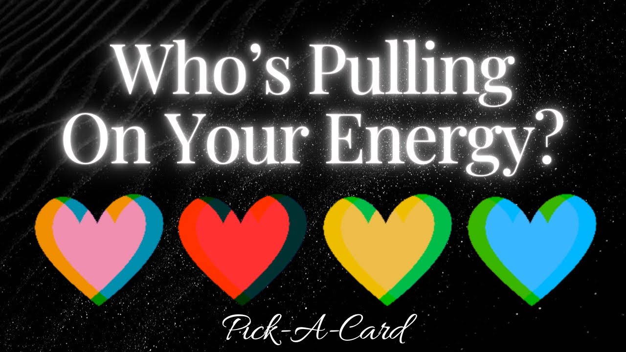 WHOS PULLING ON YOUR ENERGY??? 👀⚡️PICK A CARD READING