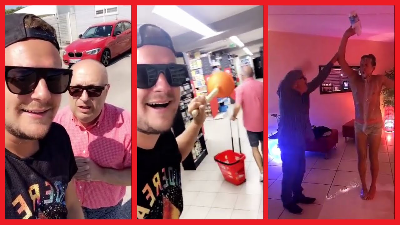 Stories Snapchat Jeremstar avec Babybel à Nîmes du 15/08/2016