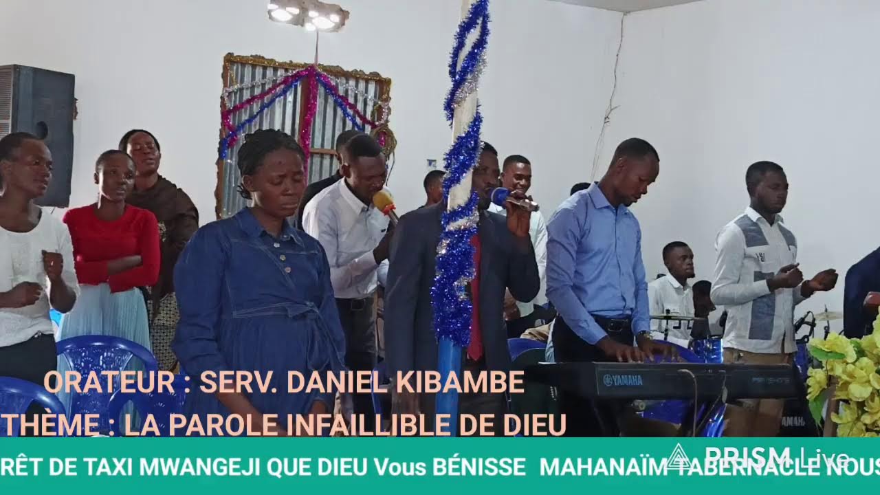 CULTE DU DIMANCHE 25/01/2026, ORATEUR:  SERV/ DANIEL KIBAMBE/SUJET: LA PAROLE INFAILLIBLE DE DIEU 