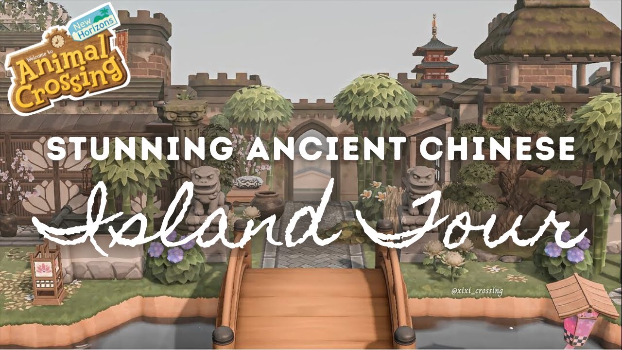 STUNNING ANCIENT CHINESE ISLAND TOUR | Animal Crossing New Horizons