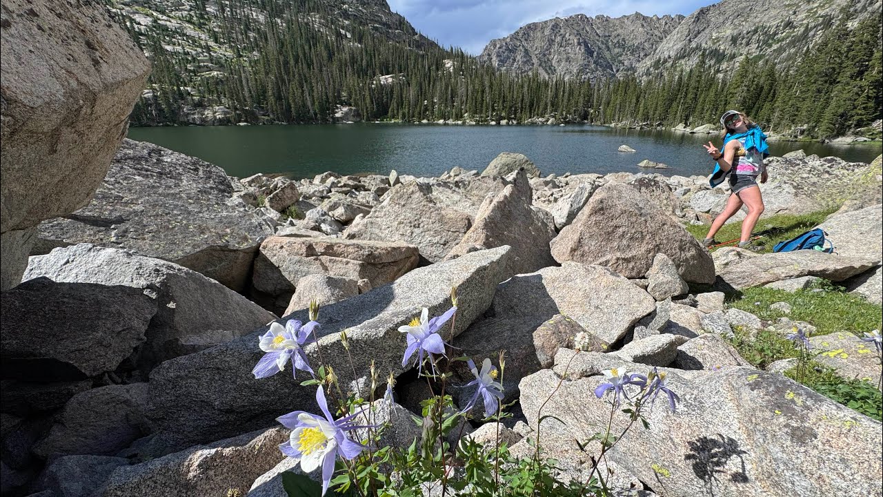 Mirror Lake and Crater Lake via Cascade Creek Trail - Nederland, CO - 4K