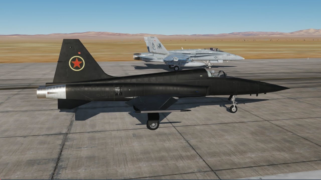 DCS F-5 and F/A-18:  Basic Tactical Flying (formation, turns, admin, etc.)