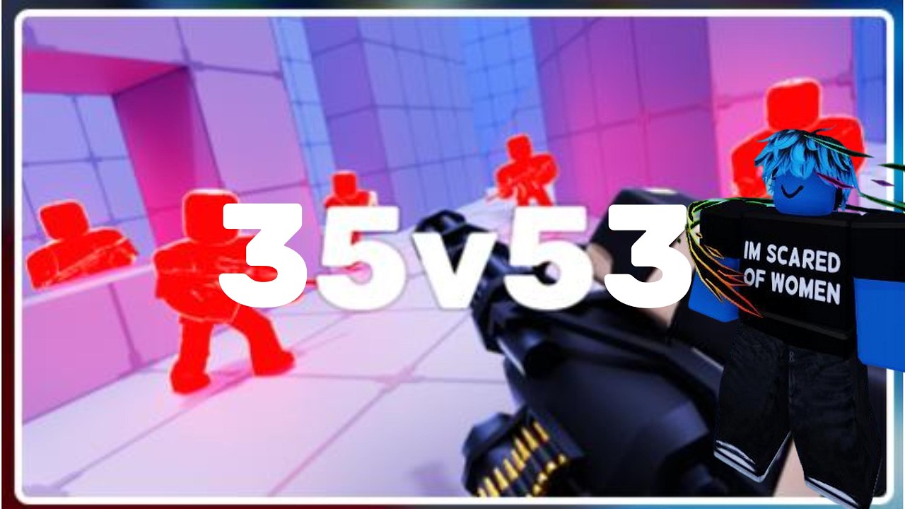 Zagrałem w tryb 35v53 w Roblox RIVALS!!!