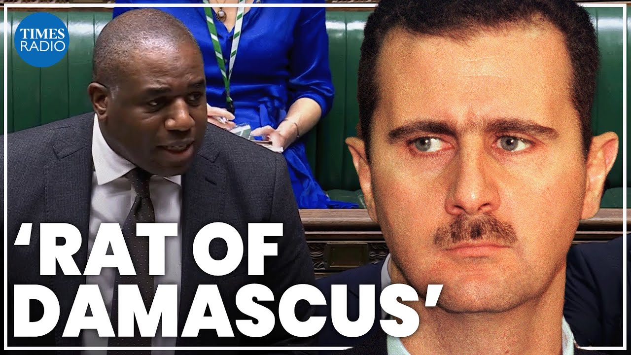 Lammy blasts &lsquo;rat&rsquo; Assad for fleeing to Russia