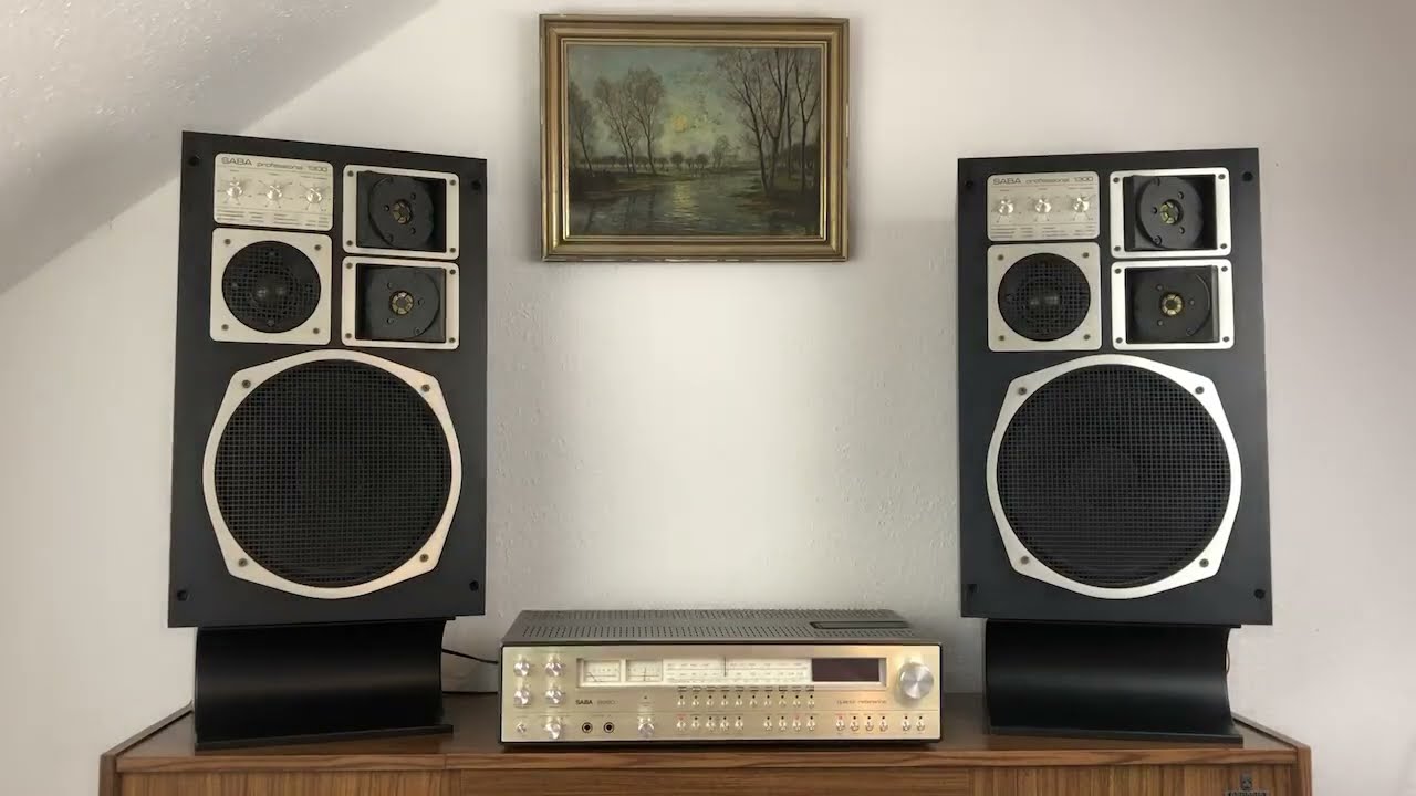Saba Receiver 9260 & Saba Speaker Professional 1300 Review