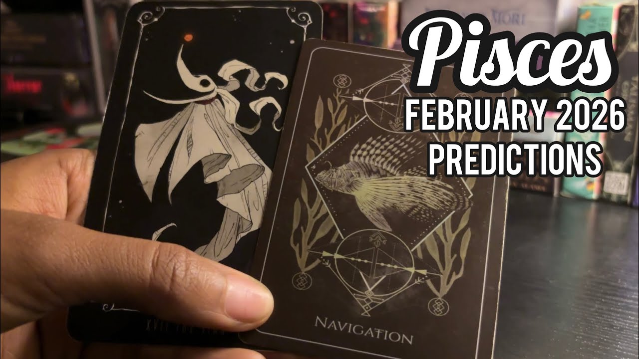 PISCES ♓️: You’re channeling black cat energy! • February 2026 Predictions 🔮✨