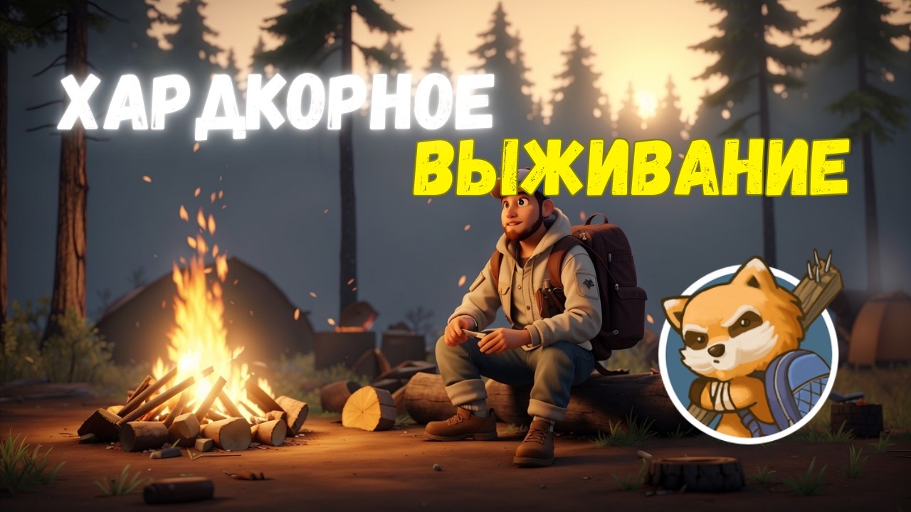 Как я выживаю в лесу с нуля!