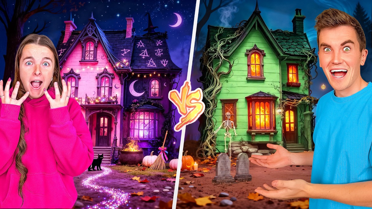 QUI CONSTRUIRA LA MEILLEURE MAISON HANTÉE (Edition Halloween 2025)