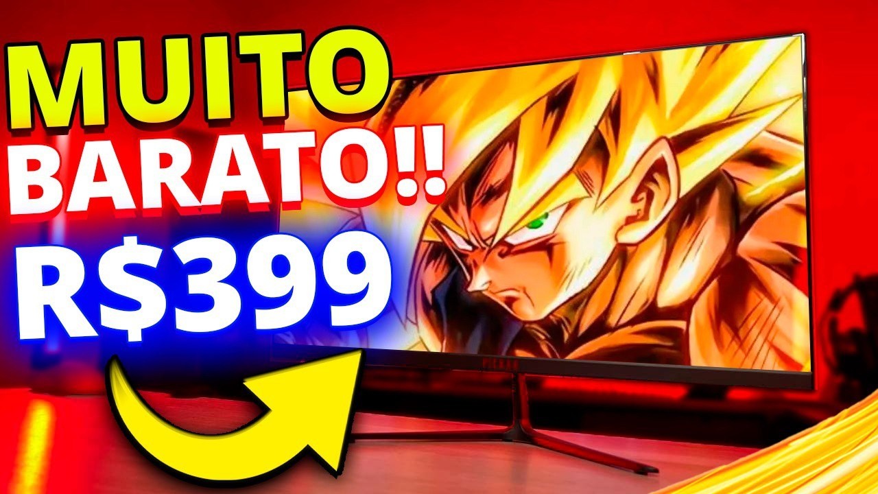 TOP 5 MONITORES GAMER CUSTO BENEFICIO ATÉ 144 HZ EM 2024 - (RANKING COMPLETO ATÉ 1000 REAIS)