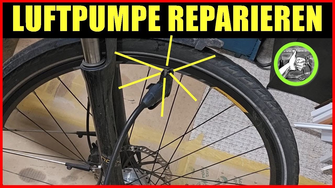 Luftpumpe reparieren ✅ Standluftpumpe abdichten ✅ SKS Pumpenkopf reparieren / Undichtigkeit beheben