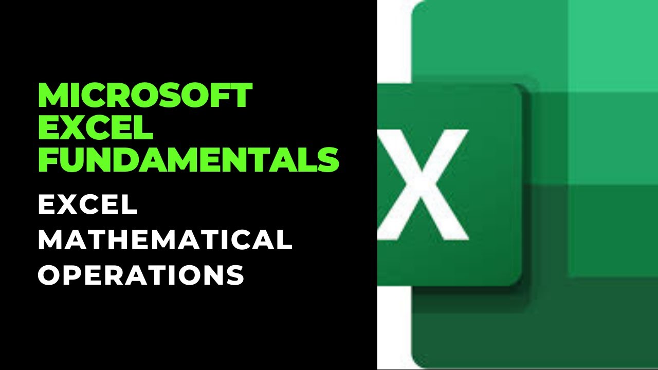 Module 3 Unit 13- Excel Mathematical Operations: Master the Basics of Calculation