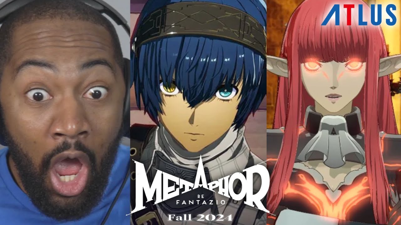 Persona Fan Reacts to Metaphor ReFantazio Trailers & Gameplay