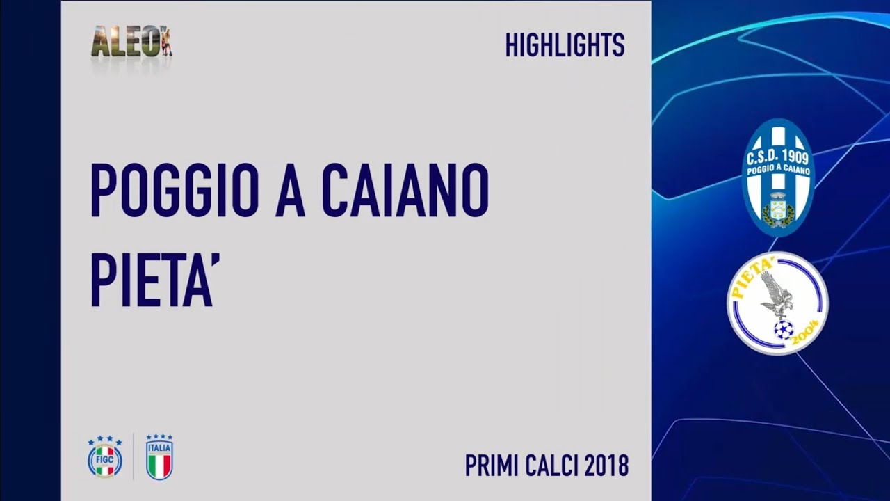 Highlights Poggio a Caiano - Pietà
