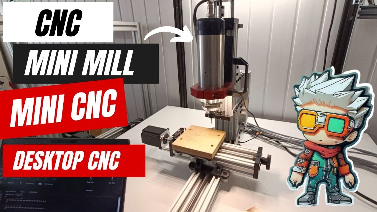 Mała CNC z Wielkimi Możliwościami: Odkryj Potencjał MiniMill OpenBuilds #CNC #DIY #vslot