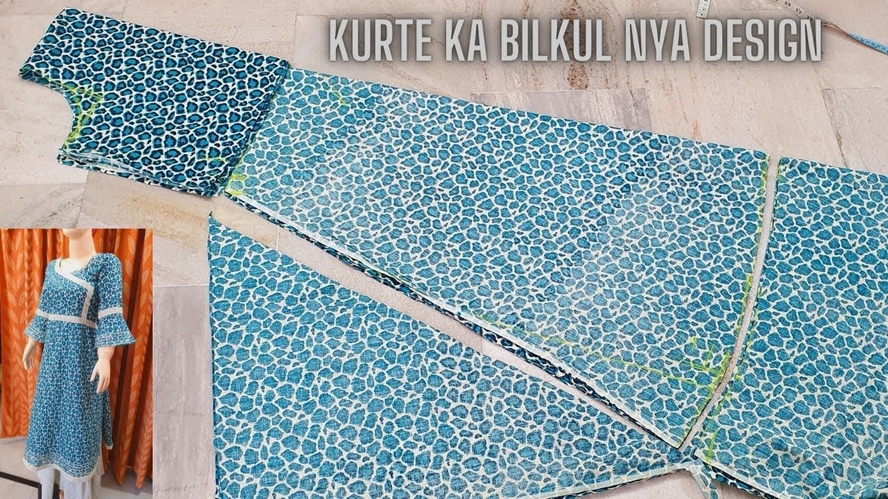 कुर्ते का बिलकुल नया डिज़ाइन आप देखते ही बनाओगे | Beautiful half umbrella kurta design | Sarabjit