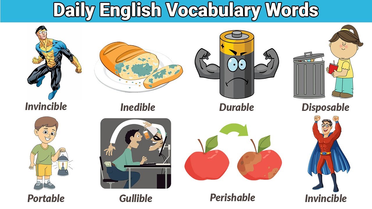 Daily English Vocabulary Words | Improve Your Spoken English Fast