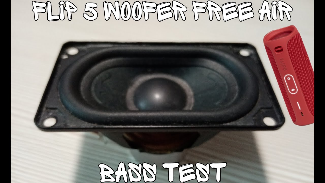 FLIP 5 GG WOOFER FREE AIR BASS TEST! | Басс тест флипыча 5, как и обещал)