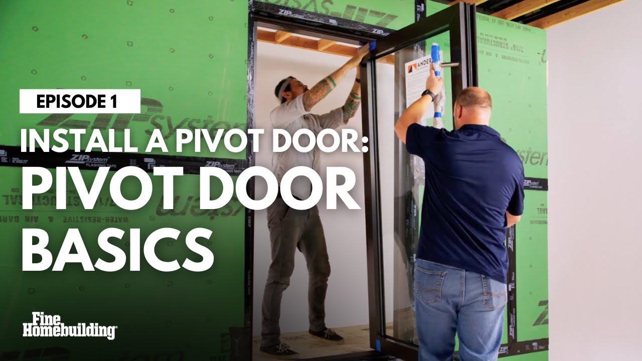 Installing a Pivot Door: Overview and Operation