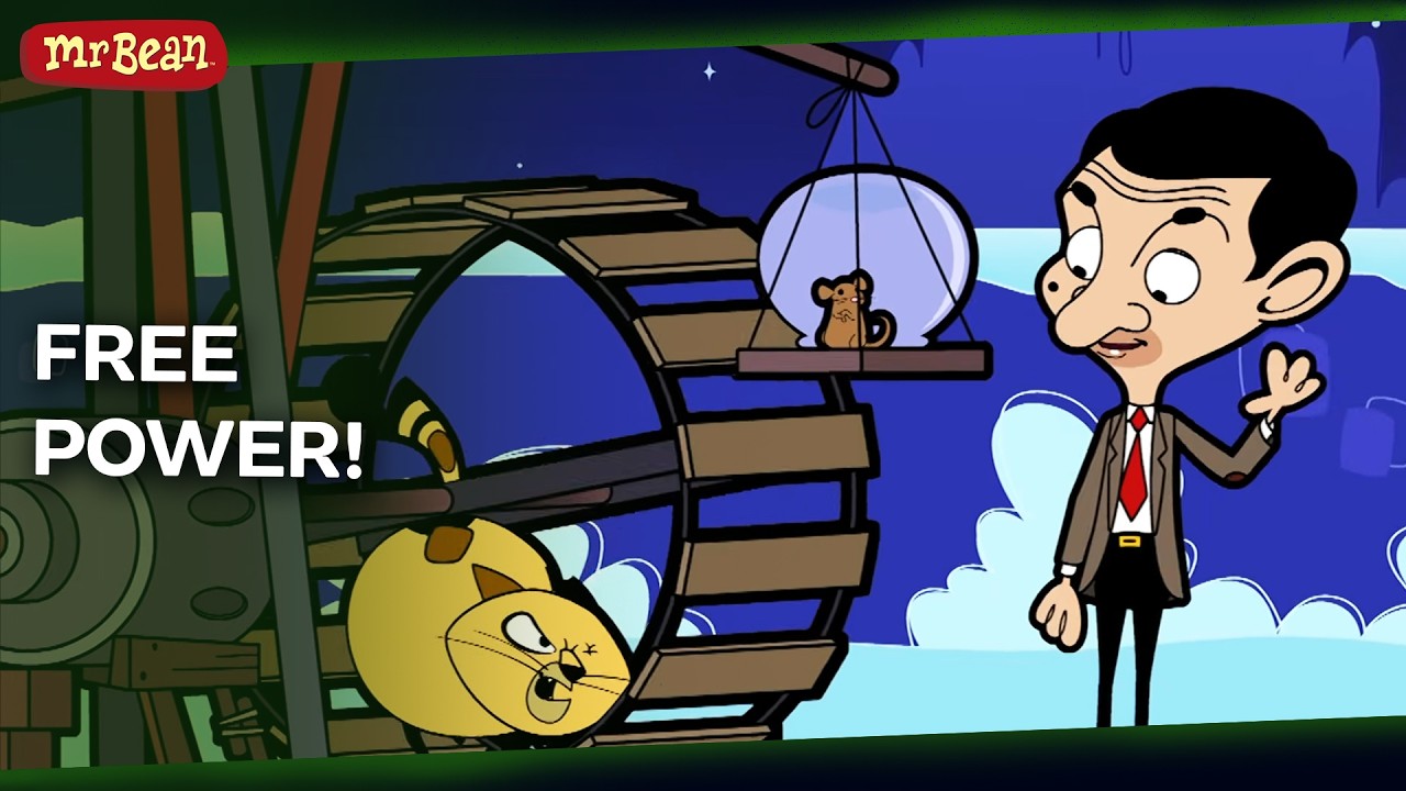 Mr Bean Builds a Wind Turbine! | Mr Bean - Cartoons for Kids