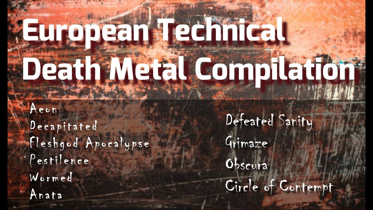 European Technical Death Metal Compilation I