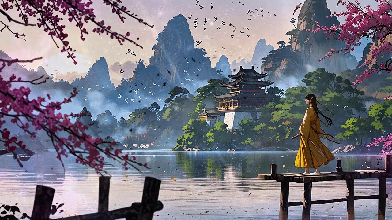 Soft Guzheng Flow for Mental Ease