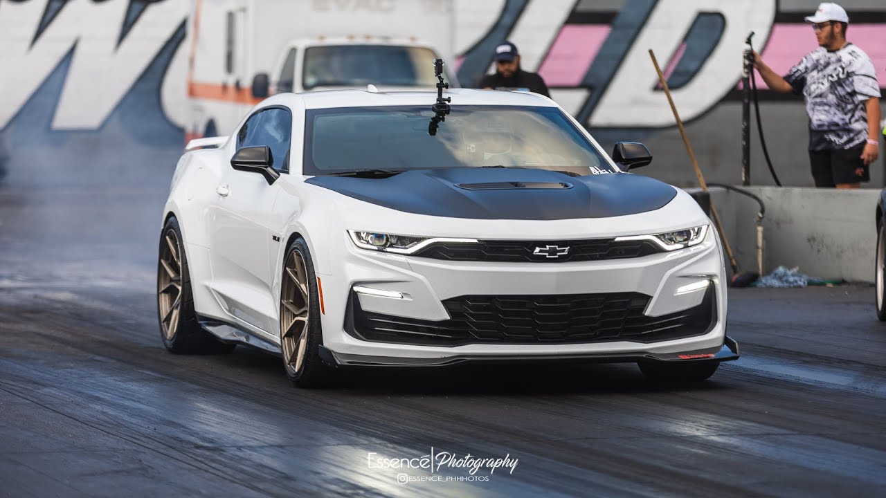 Дрэг-рейсинг на трассе Orlando Speed ​​World (Camaro, TTRS, BMW, Z06, McLaren, Porsche)