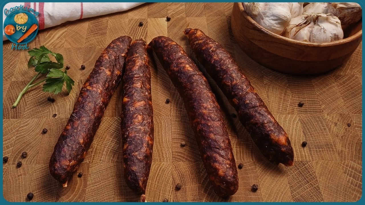 How Cold-Smoked Romanian Sausages Are Made