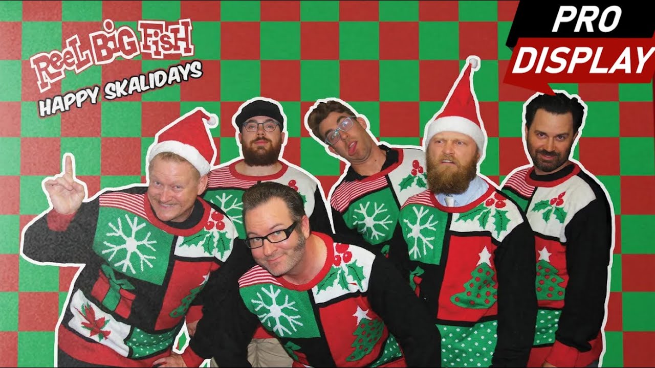 Reel Big Fish - "Whatever U Celebrate" xLights Sequence. (PRO Display)