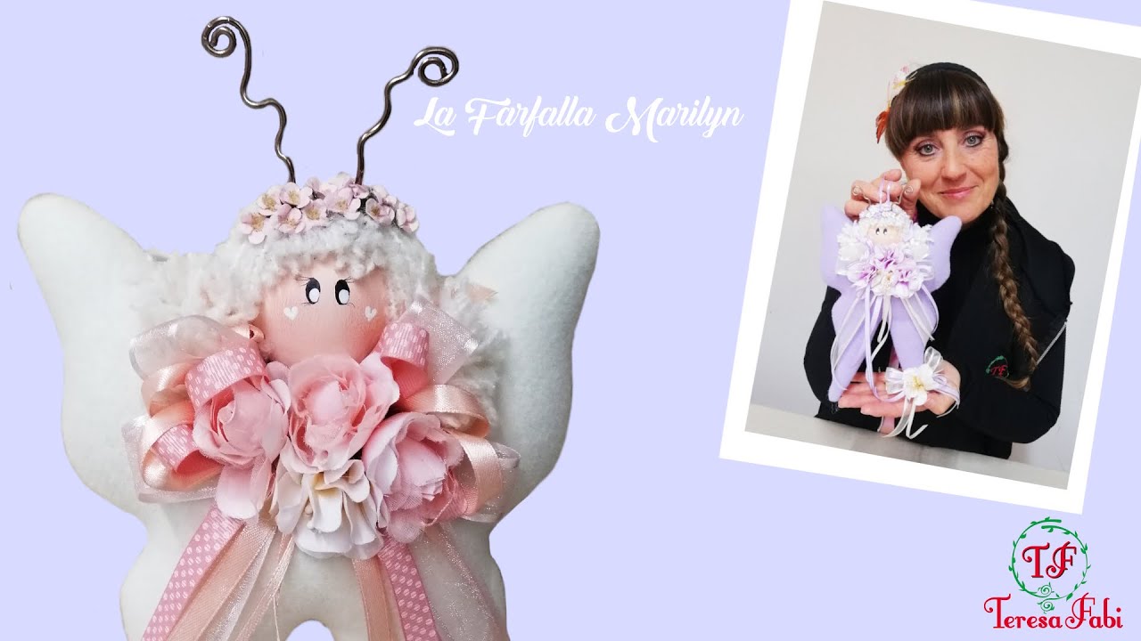 Come CREARE una FARFALLA in FELTRO MODELLABILE RENKALIK, DECORAZIONE per PRIMAVERA PASQUA BOMBONIERA