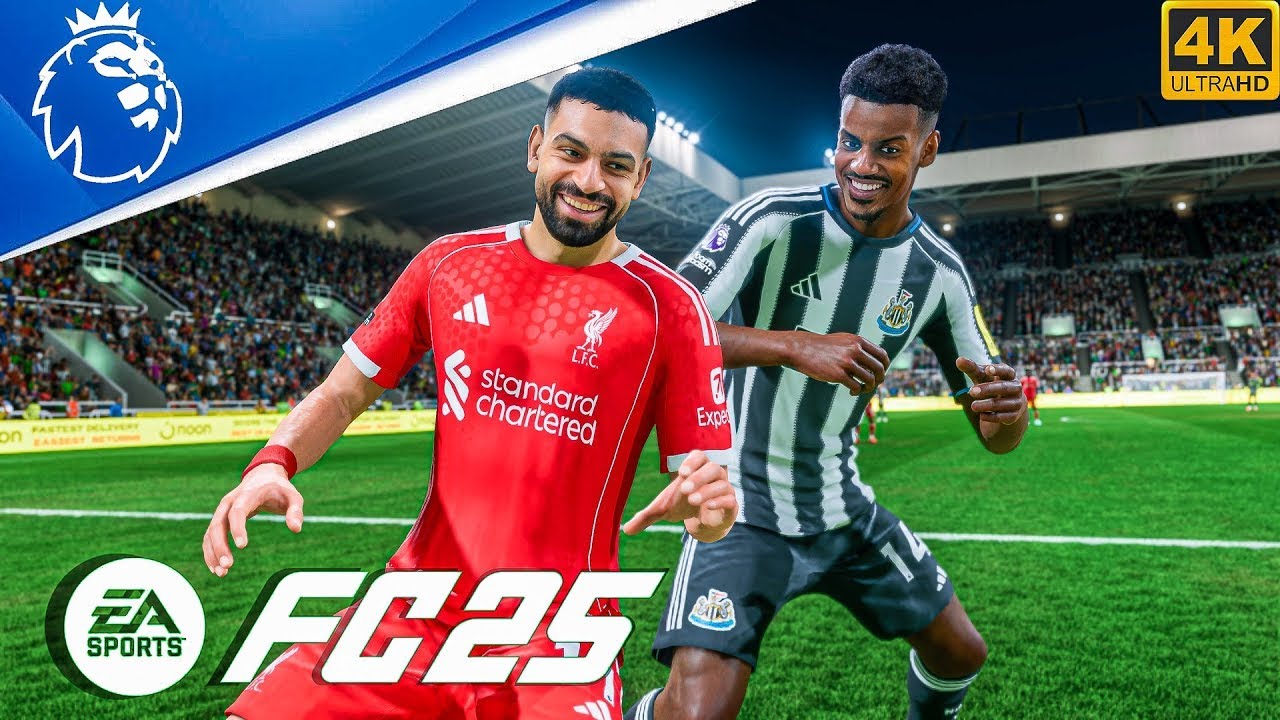FC 25 - Liverpool Vs Newcastle United - Premier League 25/26 - PS5™ Full Match[4K60]