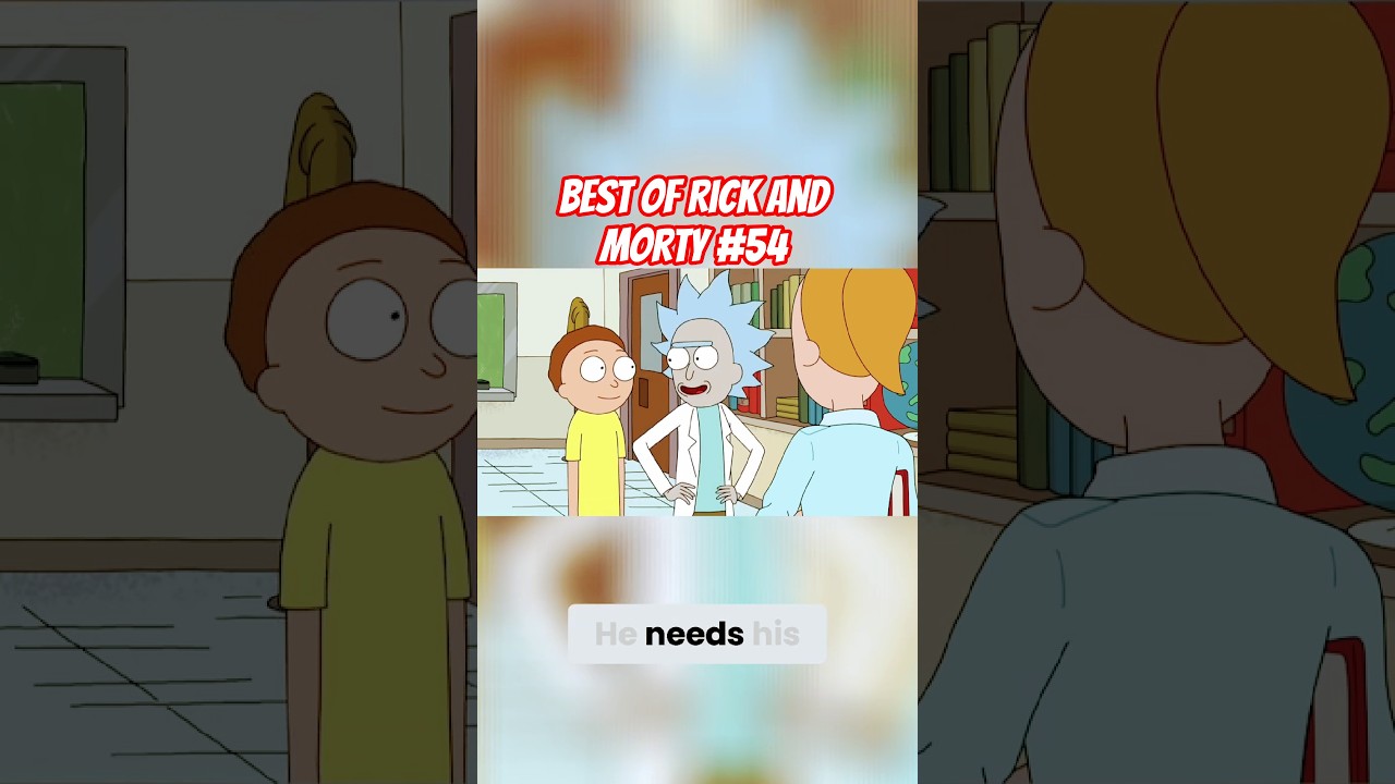 Best of Rick and Morty #54 - Tiny Rick's Big Night: Dance, Sunscreen, and Fun! #shorts