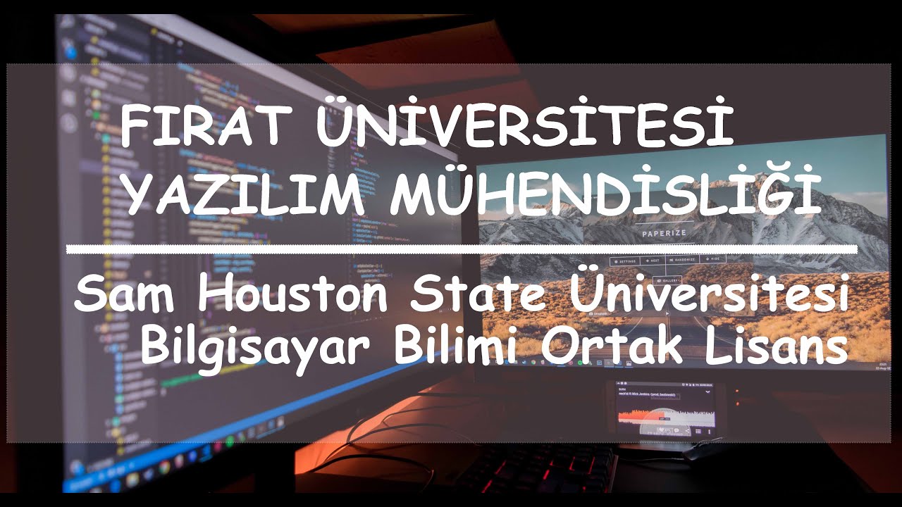 Fırat Üniversitesi Yazılım Mühendisliği, Sam Houston State Üniv. Bilgisayar Bilimi Ortak Lisans