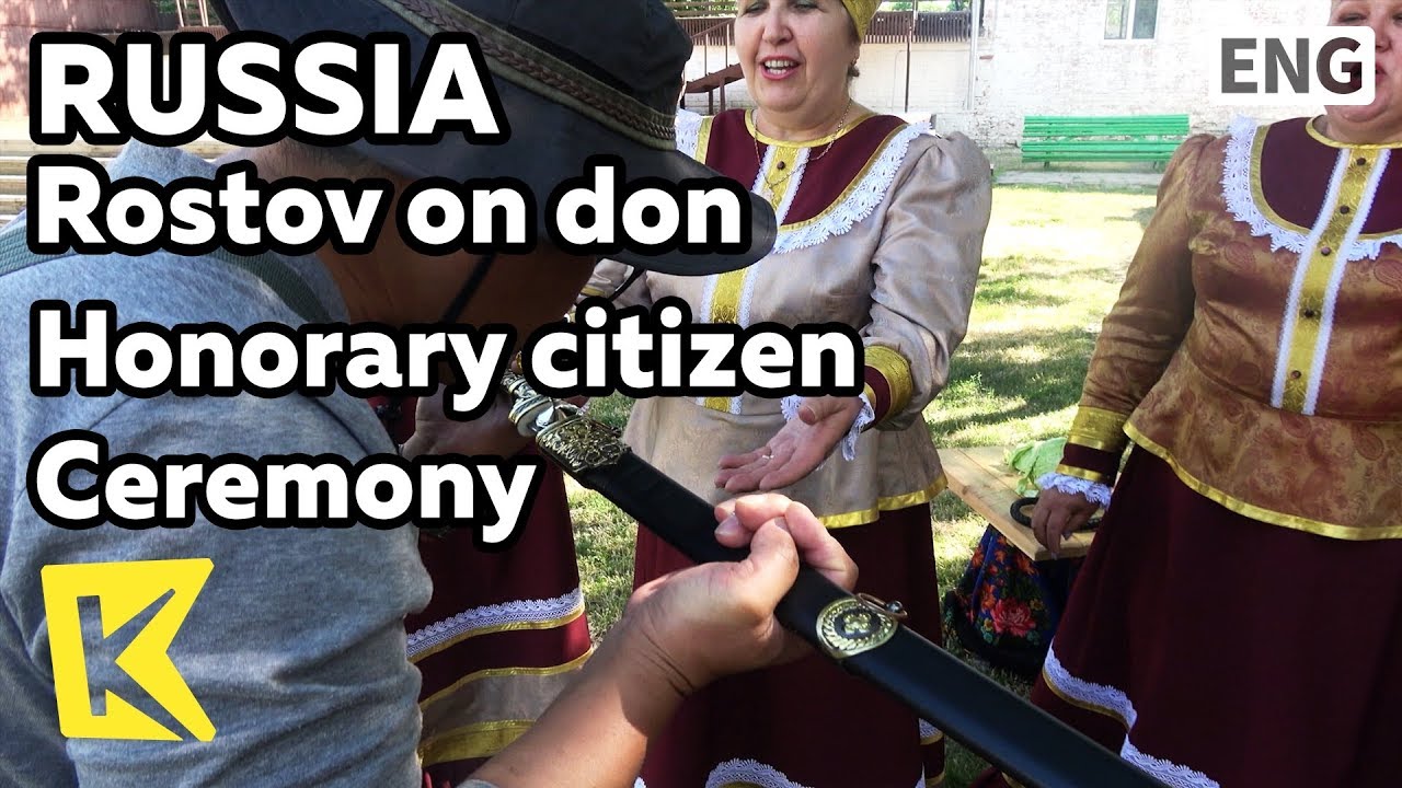 【K】Russia Travel-Rostov on don[러시아 여행-로스토프나도누]코사크족 명예시민 의식/Starocherkasskaya/Cossack/HonoraryCitizen