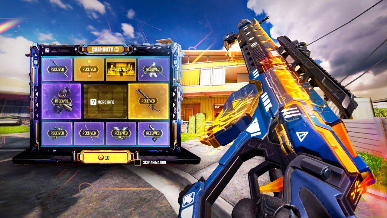 Primera vez sacando TODA la Ruleta Legendaria de la SKS Luminary en COD Mobile