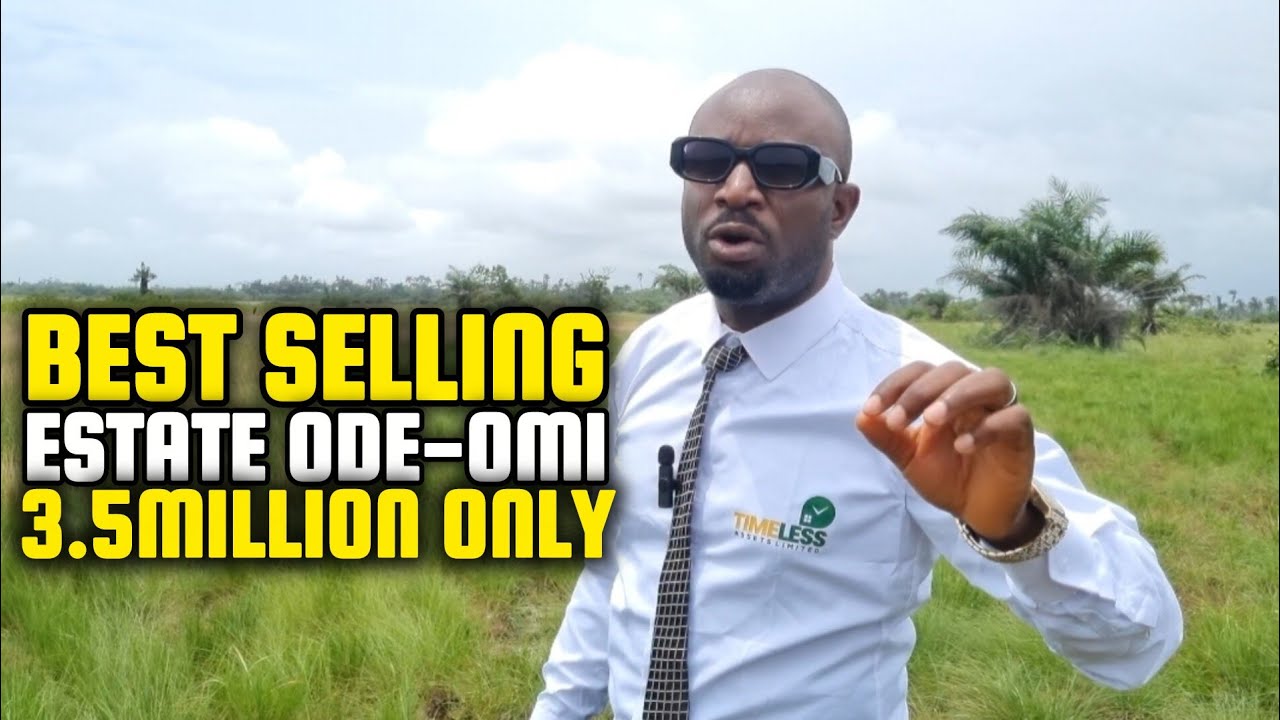 BEST SELLING ESTATE - AQUABELLA ODE-OMI WATERSIDE IBEJU LEKKI NIGERIA