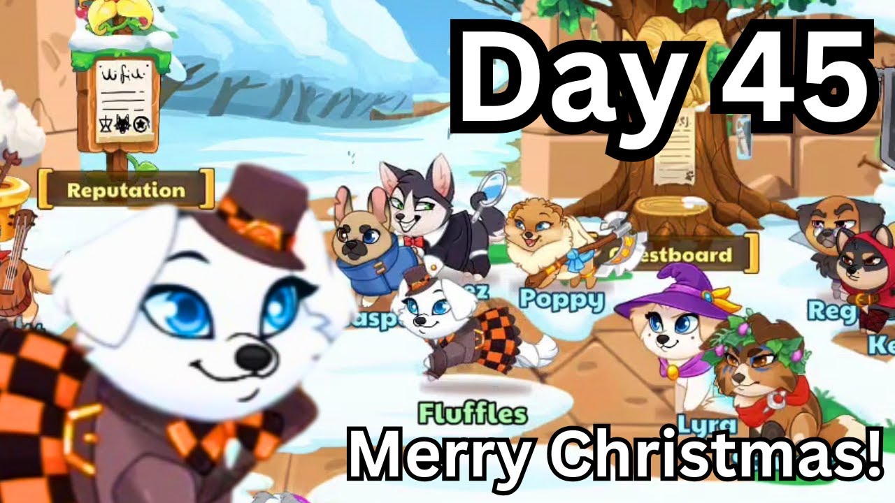 Dungeon Dogs Gameplay - Day 45 (Merry Christmas!)