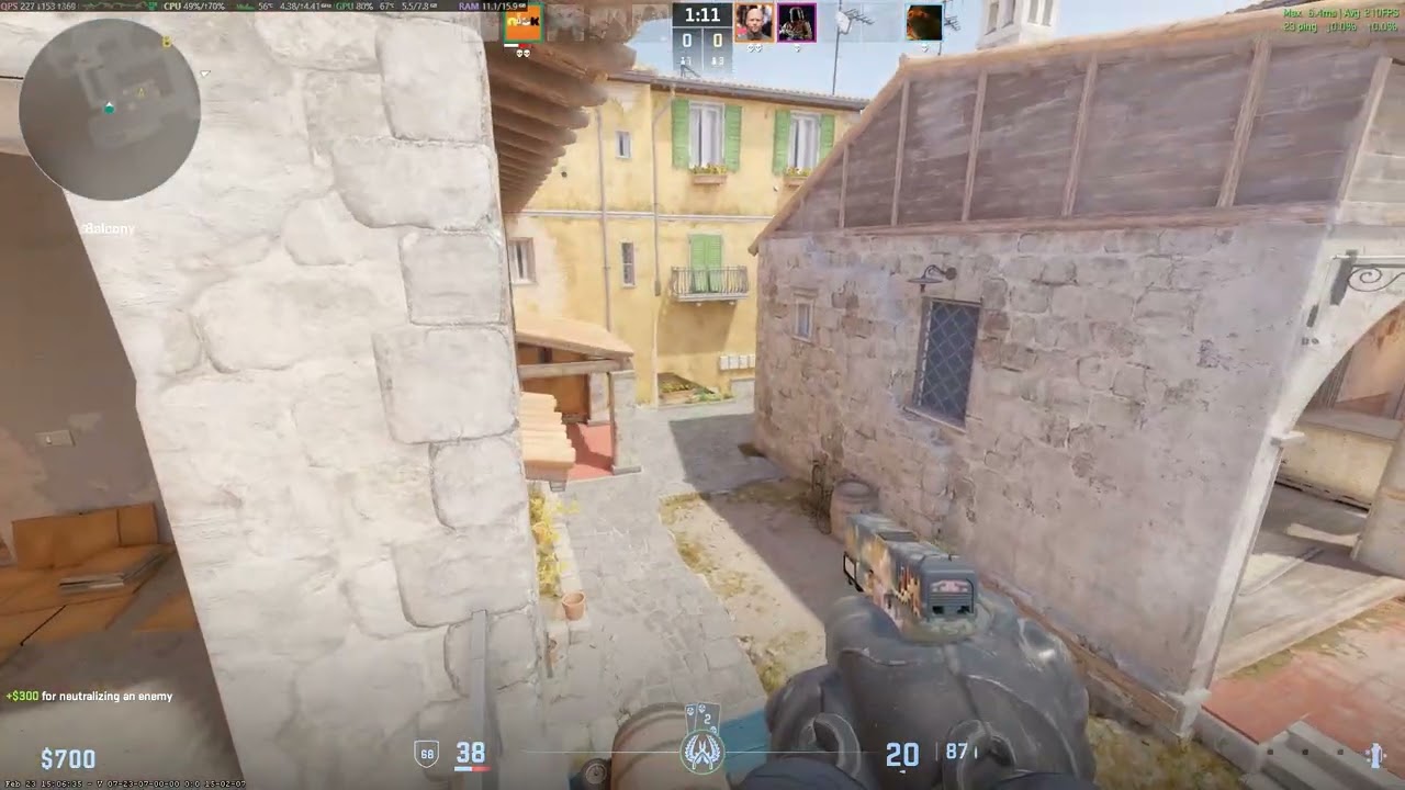 Counter Strike 2 | INFERNO | CT | Pistol Ace 