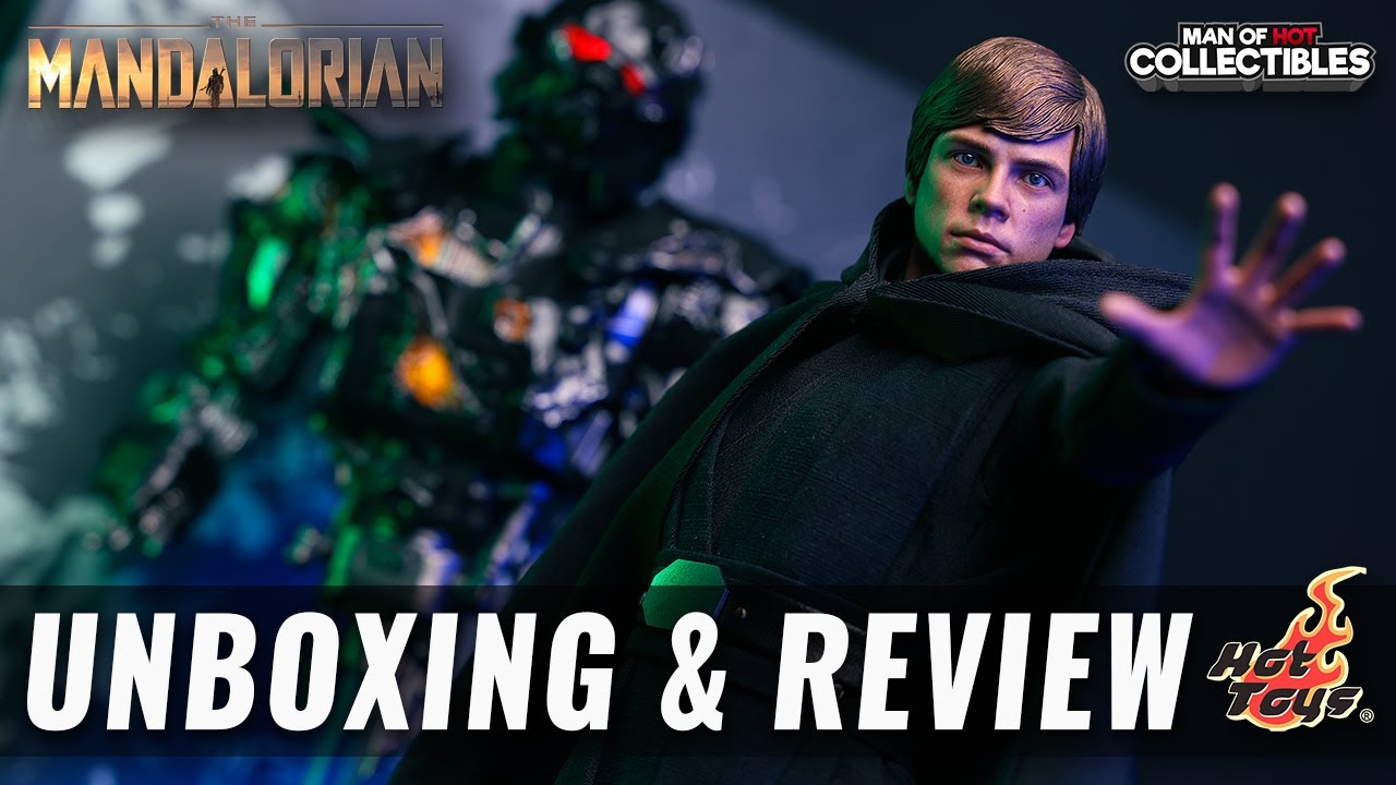 BEST DX LUKE? Hot Toys LUKE SKYWALKER Deluxe Unboxing & Review | The Mandalorian