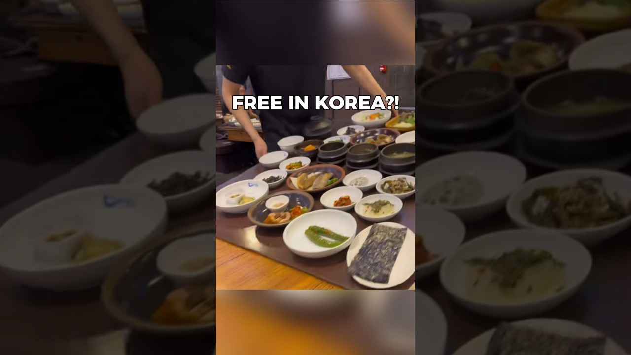 THIS IS FREE IN KOREA?!