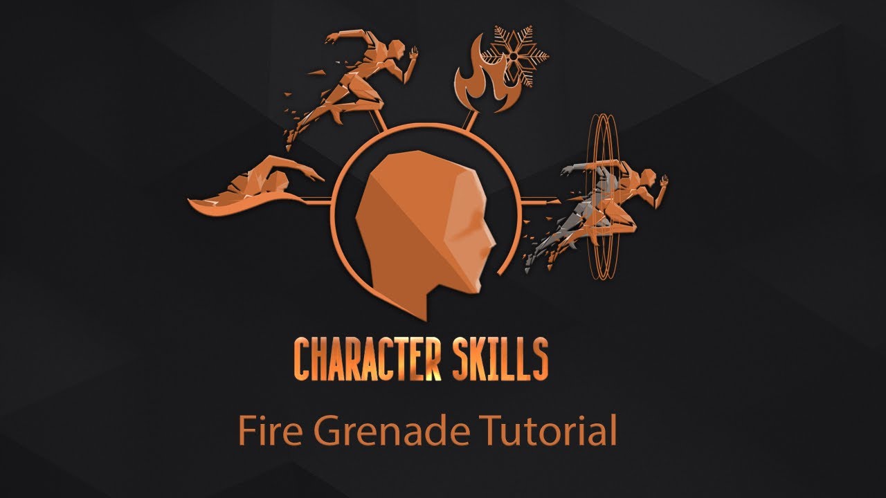 [UE5] Character Skills tutorials - Making a fire grenade