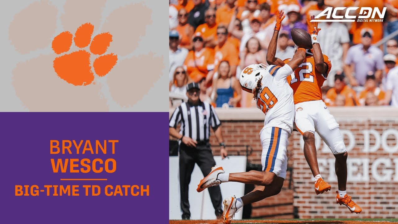 Clemson QB Cade Klubnik Throws It Up & Bryant Wesco Jr. Wins The Jump Ball