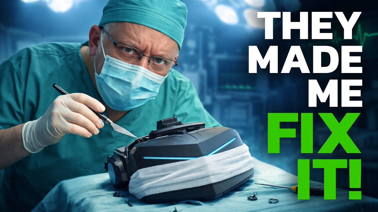 £1500 VR Headset… And I Had To Operate On It 😬 | Pimax Support Update