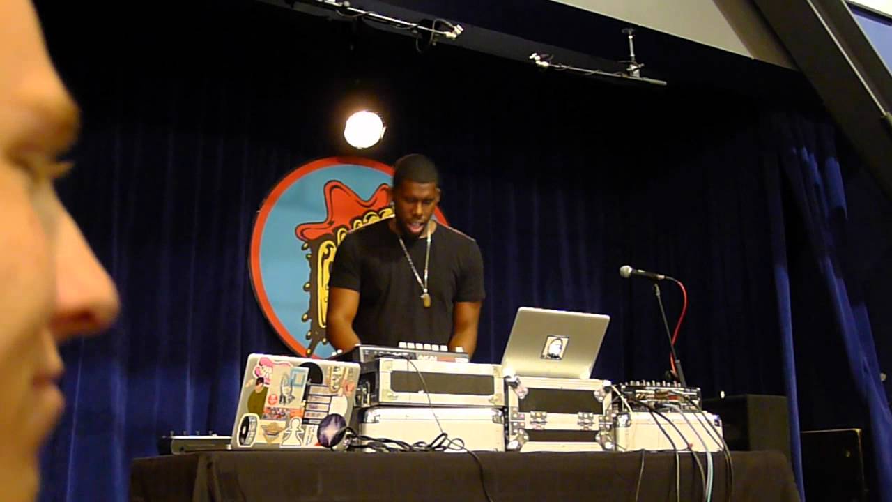 Flying Lotus DJ Set @ Amoeba 10-1-2012 Pt. 1